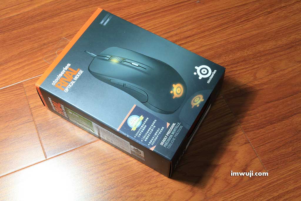 赛睿 SteelSeries RIVAL 鼠标 开箱